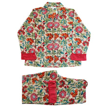 Load image into Gallery viewer, Floral Garden Ladies Pyjamas
