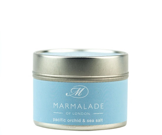 Pacific Orchid & Sea Salt Small Tin Candle
