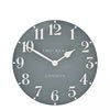 Load image into Gallery viewer, Thomas Kent 12&quot; Arabic Wall Clock Flax Blue
