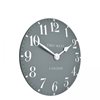 Load image into Gallery viewer, Thomas Kent 12&quot; Arabic Wall Clock Flax Blue
