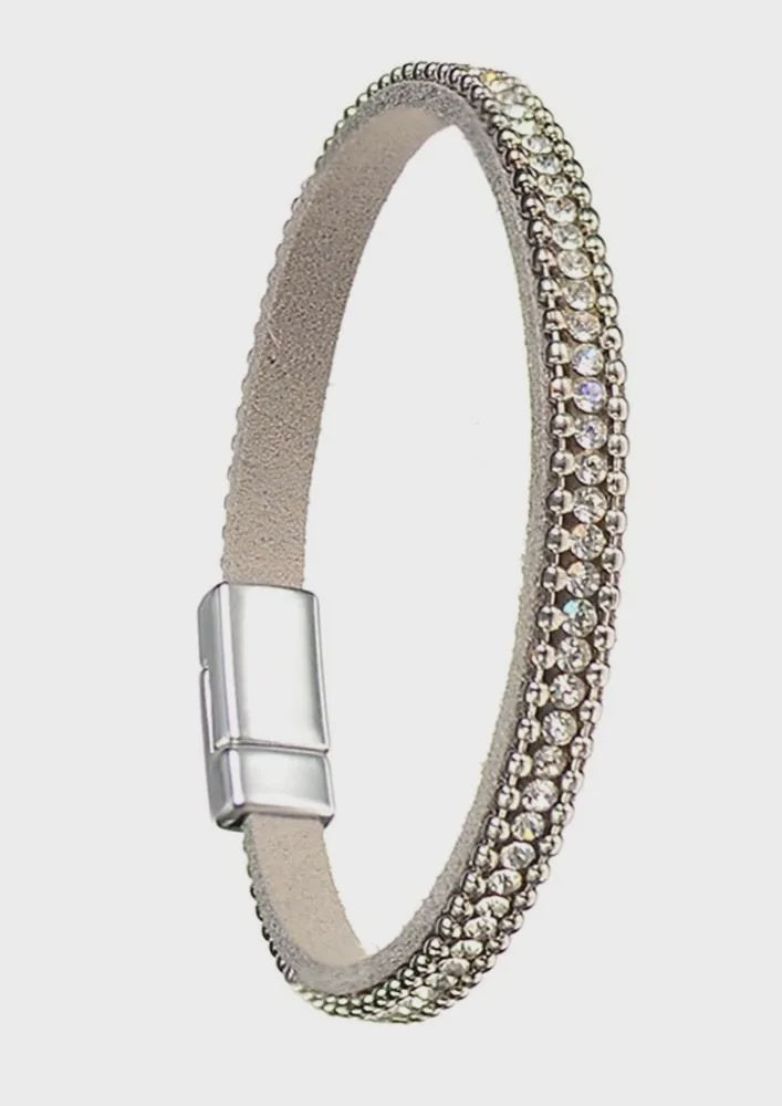 The Finer Things That Sparkle Bracelet Silver