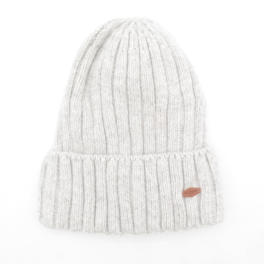Cable Knit Hat Cream