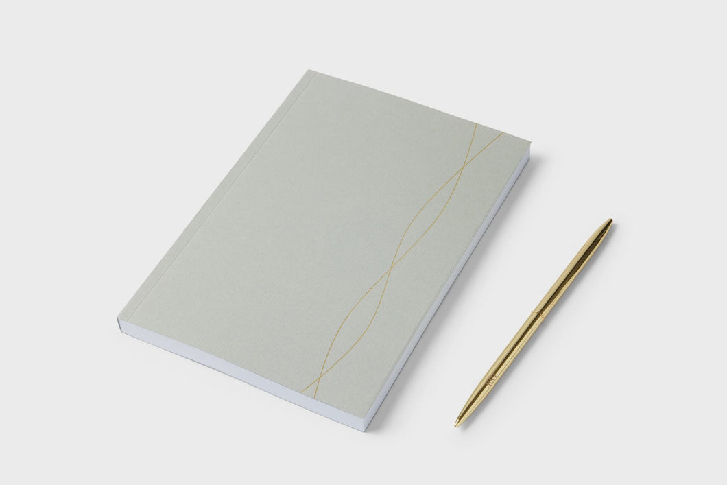 A5 Lined Notebook Blue