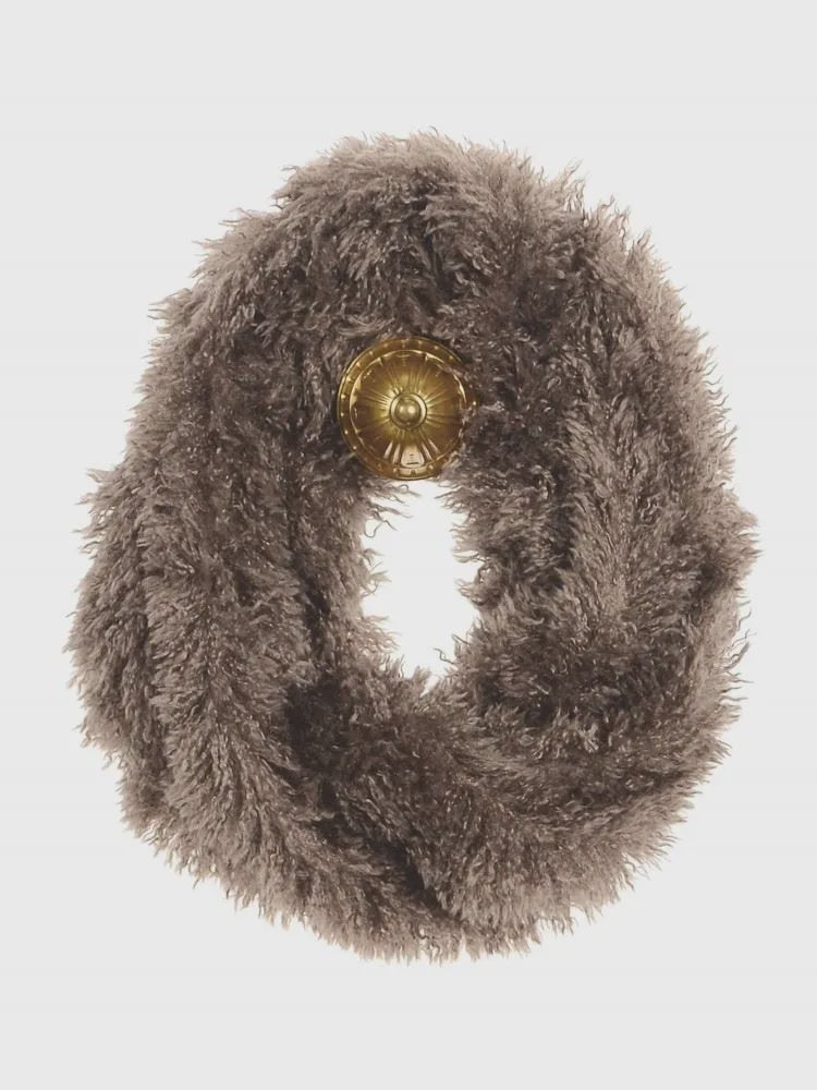 Super Soft Shaggy Snood Fawning