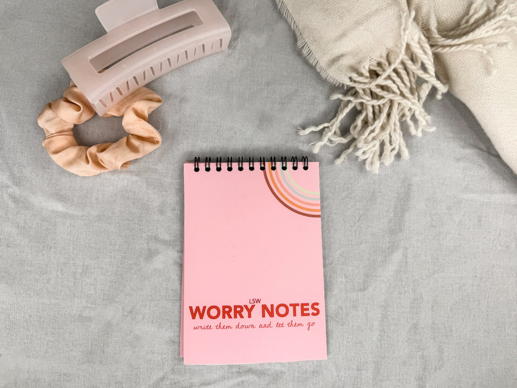 Children's Worry Notes Notebook