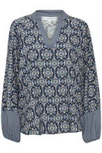 Load image into Gallery viewer, Sorbet Alora V Neck Blouse
